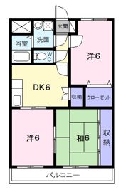 サニーホームズの間取り画像
