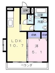 サンタプレイスの間取り画像