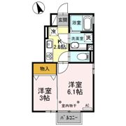 ラ・ペジーブル Aの間取り画像