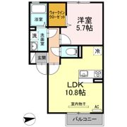 メゾンシャルム春日の間取り画像