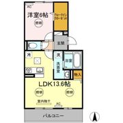 メゾン勝賀 A棟の間取り画像