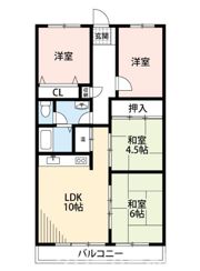 第2五福マンションの間取り画像
