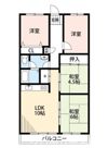 第2五福マンションの間取り画像