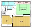 ハイツ城坤の間取り画像