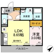 D-roomそらの間取り画像