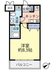 スパシエエクレクトの間取り画像