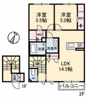 シャーメゾンジュアール N棟の間取り画像
