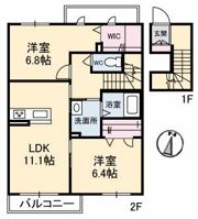 シャーメゾン白金の間取り画像
