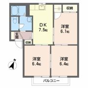 レシェンテ D棟の間取り画像