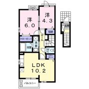 グランコート516 Bの間取り画像