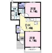ハーモニー6の間取り画像