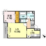 アプリコット平和通の間取り画像