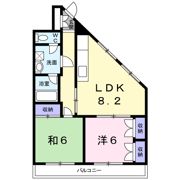 メゾンソレイユの間取り画像