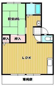 サンビレッジ弐番街Cの間取り画像