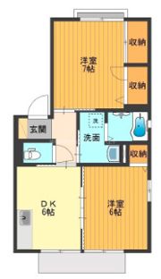 ベルハイツの間取り画像