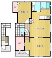 スマイル南鴨の間取り画像