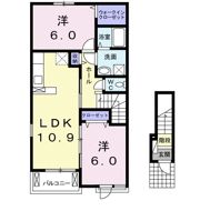 ネオリリーAの間取り画像