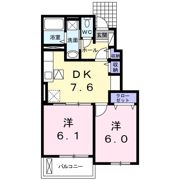 フェリス・バリオCの間取り画像