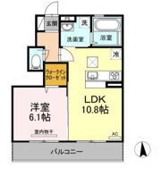 ルピナス A棟の間取り画像