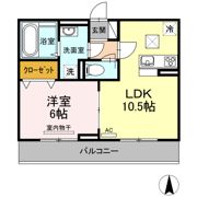 モンレーヴの間取り画像