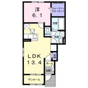 ベイカーストリートの間取り画像