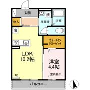 D-room南浦山の間取り画像