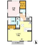 グランフェルティ B棟の間取り画像