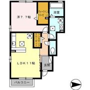 マノワール島田の間取り画像
