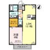 モナリエ中冨居 Bの間取り画像
