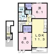 CORSO Bの間取り画像