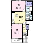 フロイデ KANAGEN Ⅱの間取り画像