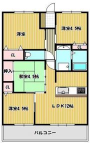 アルファライフ宇多津駅前の間取り画像