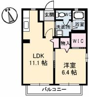 オレンジハイツの間取り画像