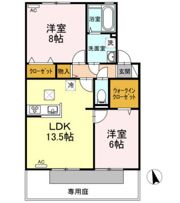 リビングタウン松縄 C棟の間取り画像