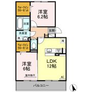 ラナ マラキ A棟の間取り画像
