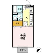 セジュール島田 A棟の間取り画像