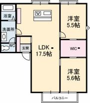 サングリーン太田 D棟の間取り画像