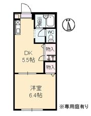 ハーピス児玉の間取り画像