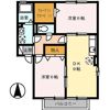 サンメゾン河村 Ⅱ棟の間取り画像