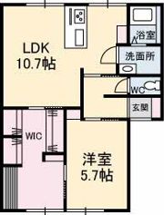 フレグランス南原の間取り画像