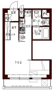 コリドール ベルエアの間取り画像