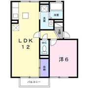 アベイユ B棟の間取り画像