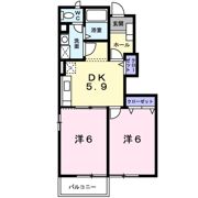 リュエル・エスト Bの間取り画像