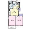 リュエル・エスト Bの間取り画像