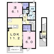 ソレイユK・Ⅱの間取り画像