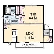 ルミエール松縄Aの間取り画像