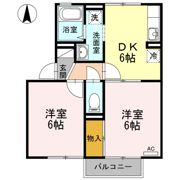アベイユ A棟の間取り画像
