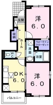 ミニョン・ドゥの間取り画像