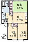 ジュネスタウン C棟の間取り画像
