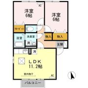 ユイマールガーデンⅡ A棟の間取り画像